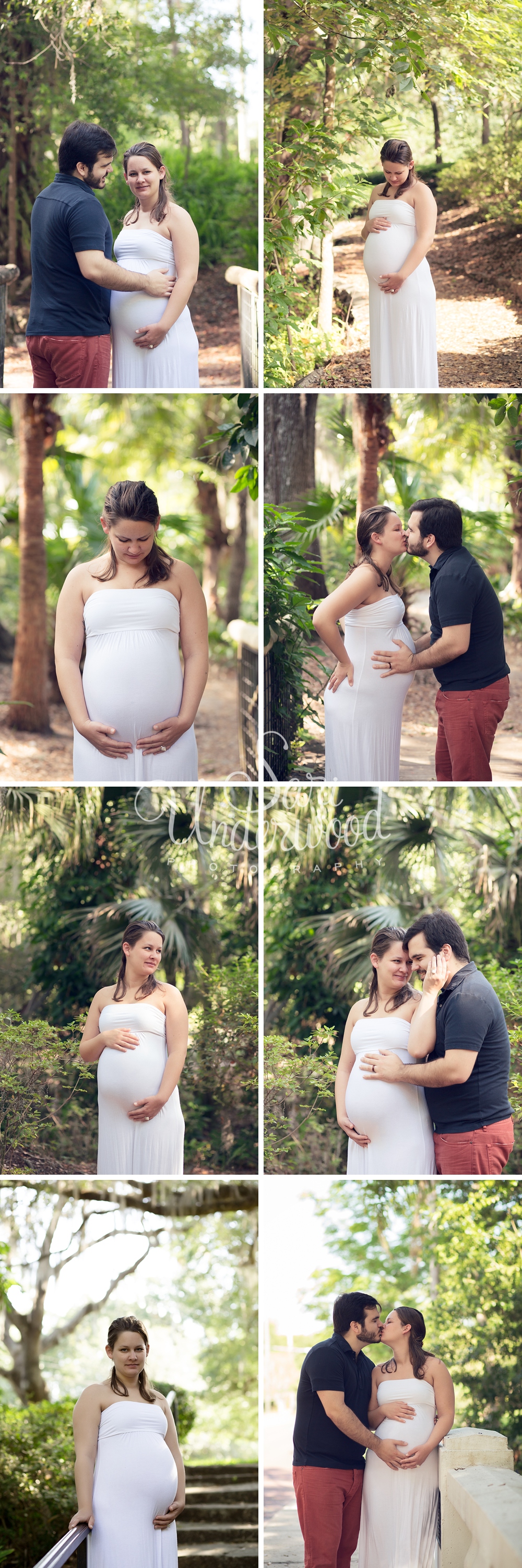 outdoor maternity portraits near downtown Orlando